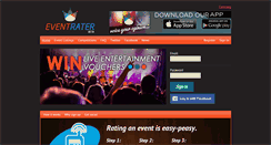 Desktop Screenshot of event-rater.com